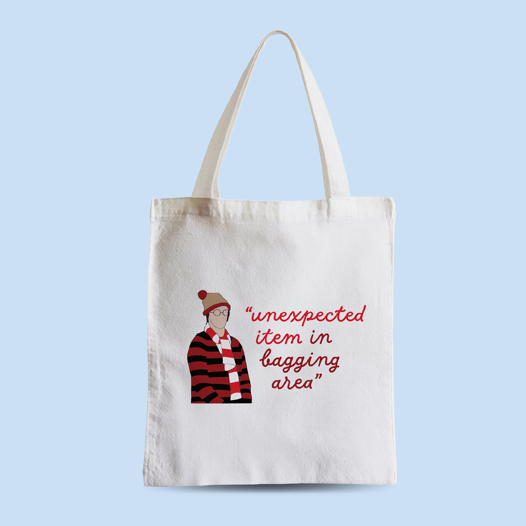 'Unexpected Item in the Bagging Area' Tote Bag