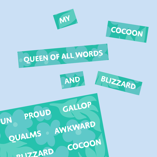 King of All Words Magnet Game