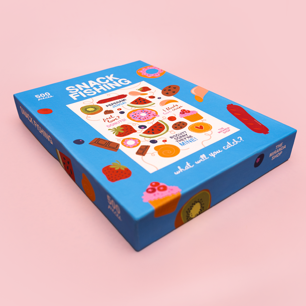 Snack Fishing Jigsaw Puzzle – The Miranda Shop
