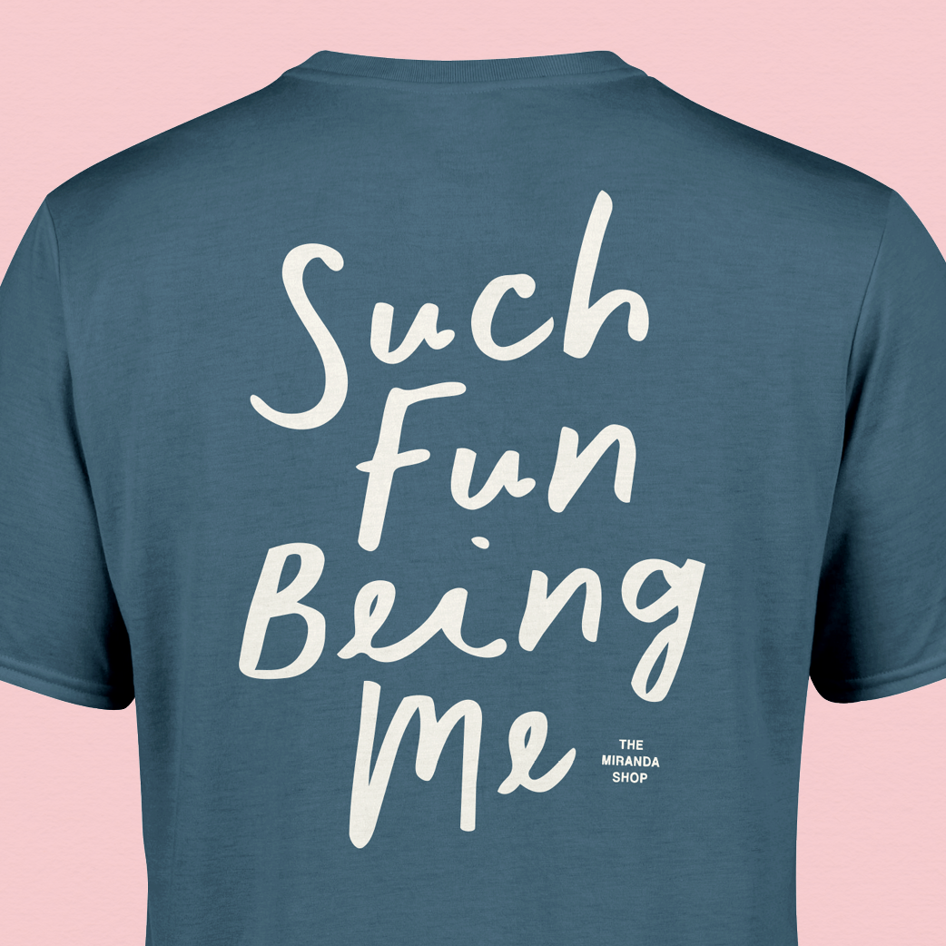 Such Fun T-Shirt (Pink/Blue)