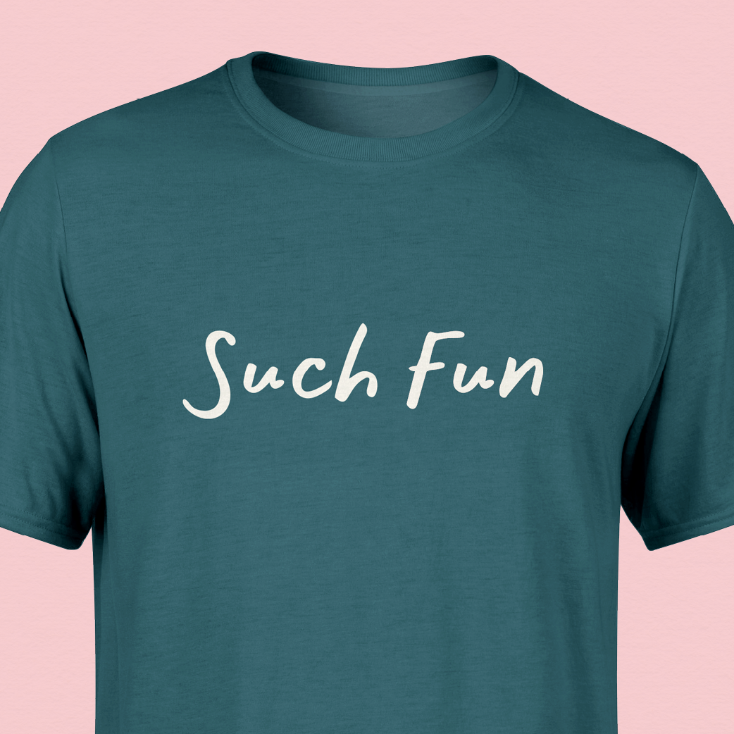 Such Fun T-Shirt (Pink/Blue)